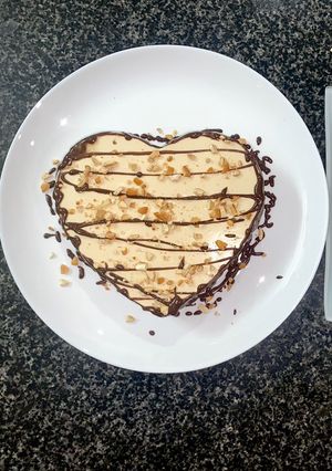 Hình của món No-baked cheesecake.