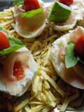 Pancitos con mermelada de tomate y jamón crudo - Explosión de sabor !!!!!