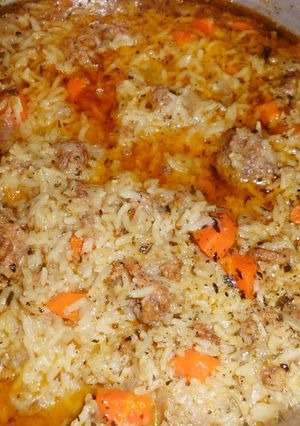 Una foto de Arroz a mi manera