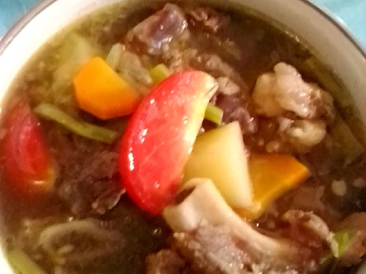Cara Gampang Membuat Resep SOP sayur iga sapi Anti Ribet, Mantap Sekali