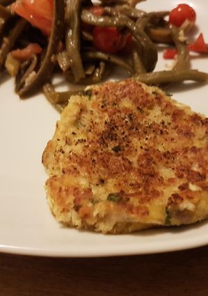 Une photo de Steak de choux fleur