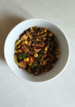 Foto resep Cumi cabe ijo