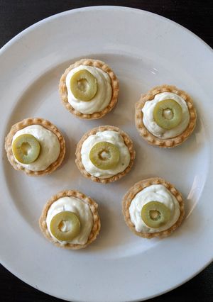 Una foto de Relleno de aceitunas para tarteletas saladas