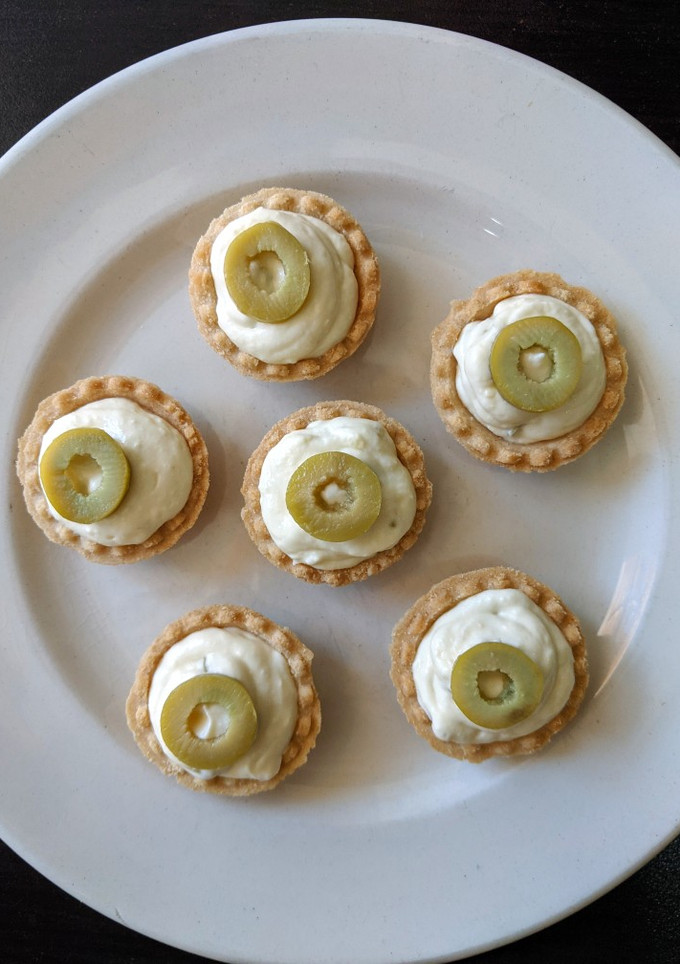 Una foto de Relleno de aceitunas para tarteletas saladas