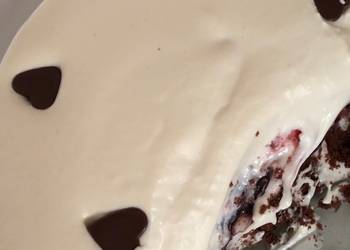 Update, Serving Recipe Black Forest Gateaux Delicious Nutritious