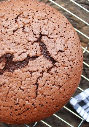 Foto resep Sponge Cake Coklat No Sp (kempus" ala khey)