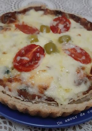 Une photo de Quiche épinards fromages 🧀