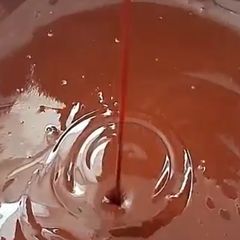 Chocolate sauce A picture of Chocolate sauce.