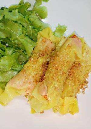รูปของ เกี๊ยวปูอัดนึ่ง | Steamed Crab Stick Wontons