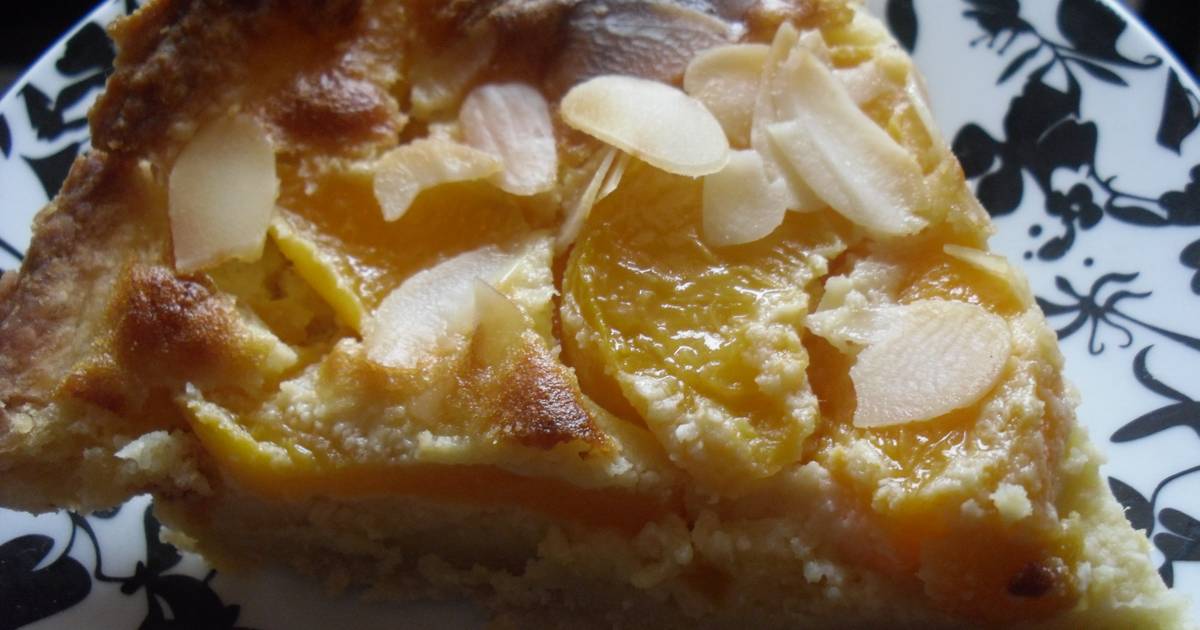 Tarte Aux P Ches De Vigne Recipe By Laureline Yuuko Cookpad