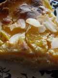 Tarte aux pêches de vigne