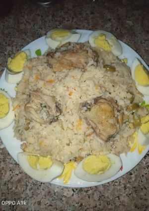 صورة لوصفة ارز خفيف للعشاء وساهل