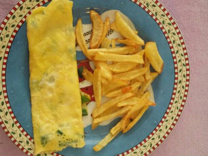 Recipe My easy morning omlet the  Makes Drooling Can spoil the tongue