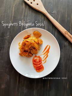 Foto resep Spaghetti Bolognese Sosis!