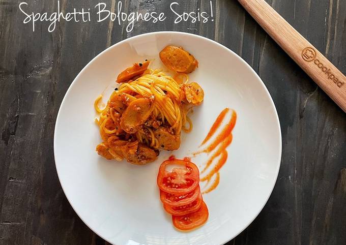 Resep Spaghetti Bolognese Sosis!