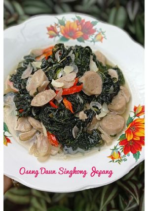 Foto resep Oseng Daun Singkong Jepang