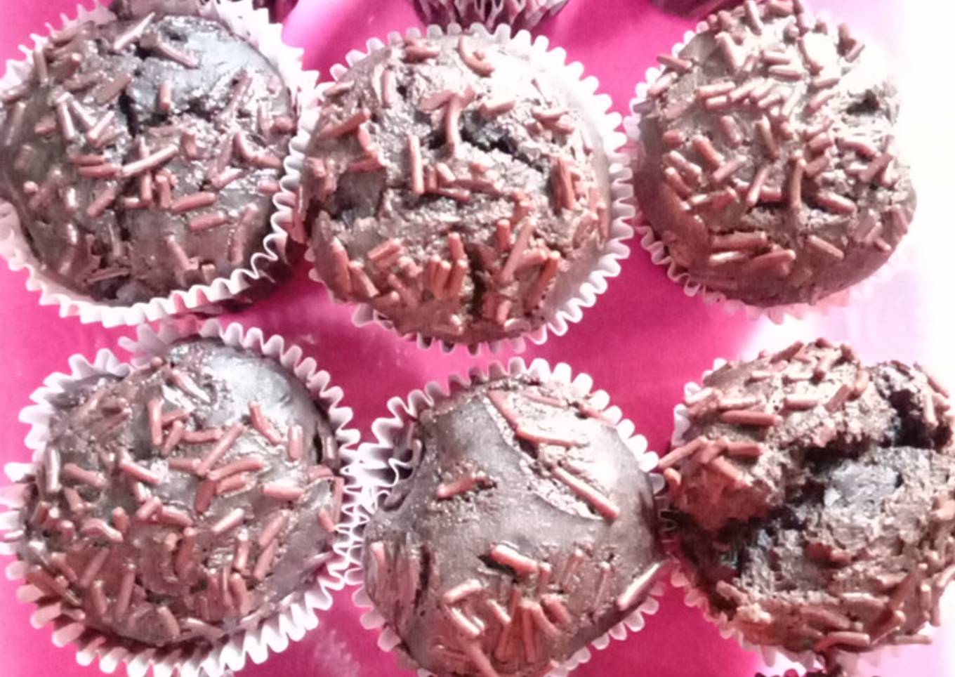 Bolu coklat cup takaran sendok no mikser