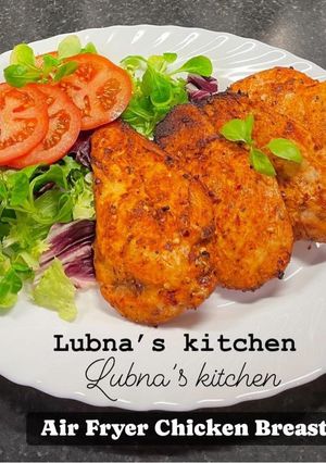 A picture of Air Fryer Chicken Breast:.