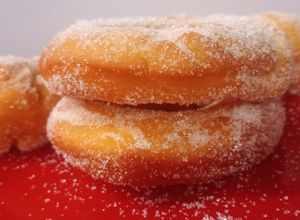 Una foto de Primera vez haciendo rosquitas caseras!