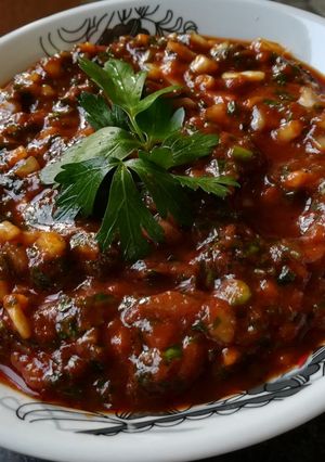 صورة لوصفة السلطه التركيه الحاره ولا ارووع 👍😍😍😋