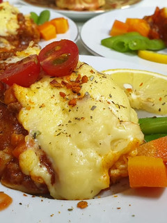 Foto resep Potato Lasagna Quickmelt with Bolognese Sauce