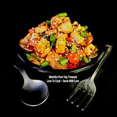 A picture of Vitamin Rich Mix Veg Paneer Stir Fry.