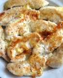 Pan-fried Chicken Tenderloins & Cheese