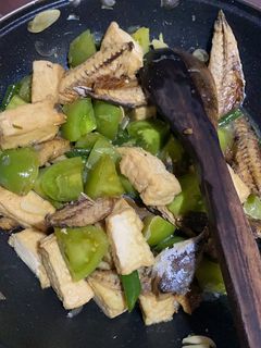 Foto resep Oseng gereh lombok ijo