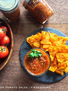 Foto resep Roasted Tomato Salsa