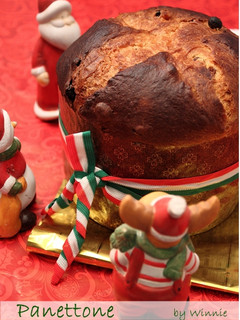 傳統義大利聖誔麵包Panettone 的食譜成品照片