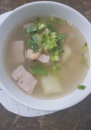 Hình của món Canh củ mì.