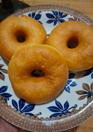 Foto resep Donat tanpa kentang tanpa mixer hasil menul" 🤭