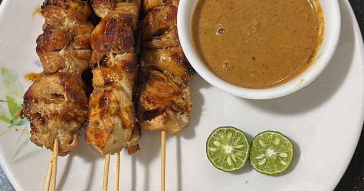 Sate Ayam Khas Senayan 🍡 (Autentik Homemade)