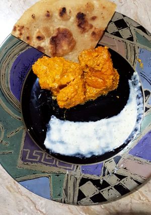 A picture of Yellow chicken.