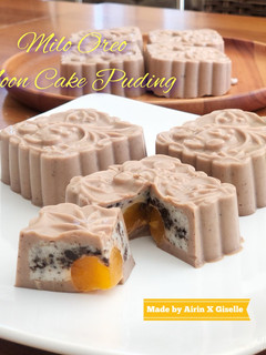 Foto resep Milo Oreo Pudding Mooncake