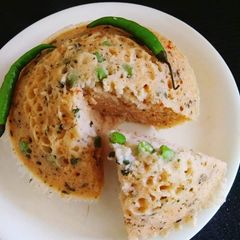A picture of Healthy Masoor Dal Dhokla.
