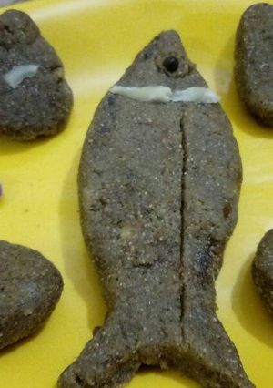 A picture of Poppy seeds halwa.