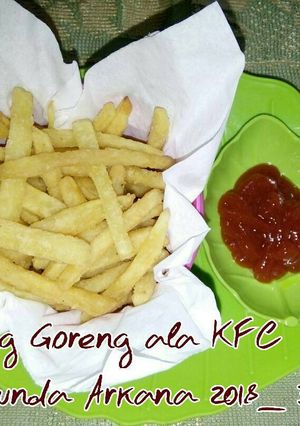 Foto resep Kentang Goreng ala KFC 🍟🍟