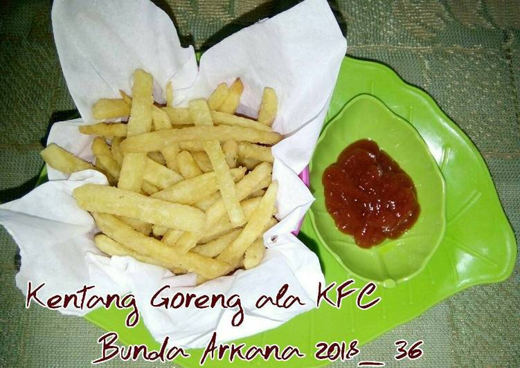 Kentang Goreng ala KFC 🍟🍟