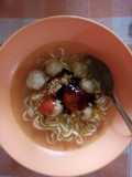 Bakso cilok kuah seger