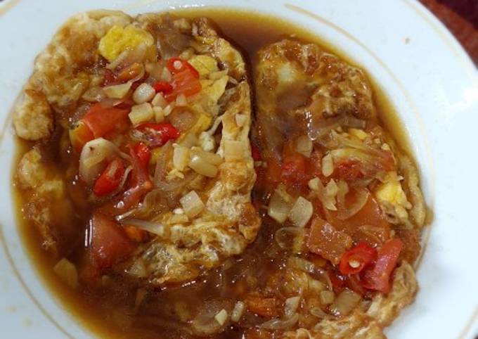 Resep Telor Ceplok Bumbu Kecap Oleh Lestari Azzahra Cookpad