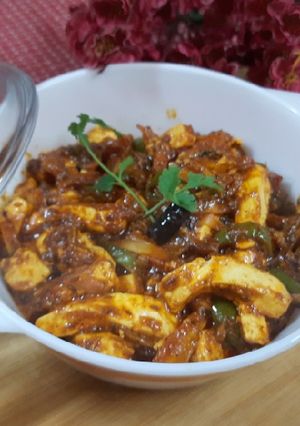 A picture of Paneer Jalfrezi.
