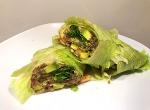 Una foto de Enrollado de lechuga 🥬🥗🧆