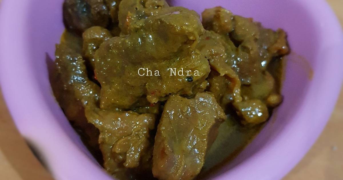 10 resep rendang daging rusa  enak dan sederhana Cookpad