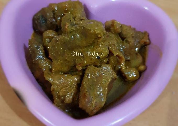 Resep Rendang kuah daging rusa oleh Cha Ndra - Cookpad