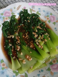 Foto resep Tumis pokcoy bawang putih
