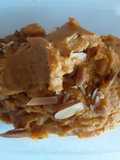 Roasted Sweet Potato Puree with almonds