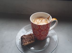 Una foto de Café batido