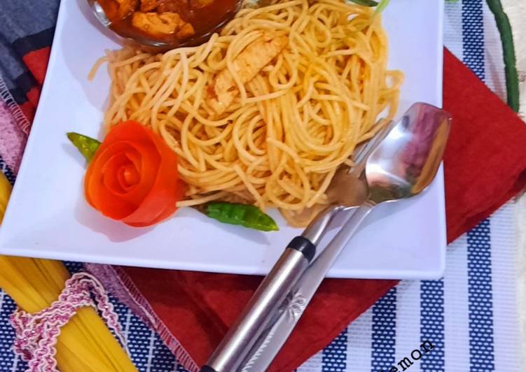 Easiest Way to Prepare Award-winning Chicken spaghetti