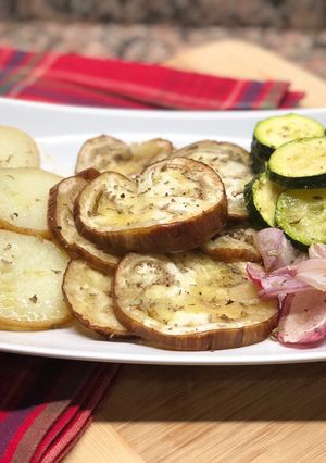 Una foto de Verduras al horno, cena de primera!
